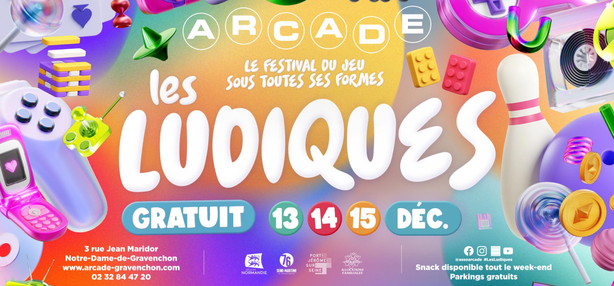 A.R.C.A.D.E. • Les Ludiques • Port-Jérôme-sur-Seine • PJ2S